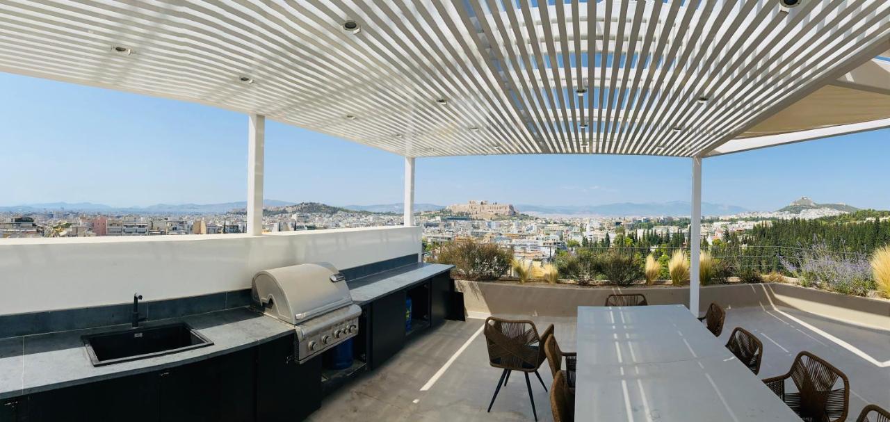 Acropolis Residence #Rooftop#360-Degree City Views #Unoblu Athens Exterior photo